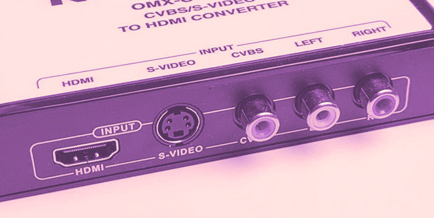 RCA and S-Video to HDMI